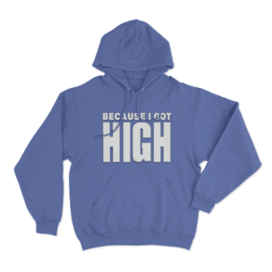 Afroman Because I Got High Unisex Hoodie Blue