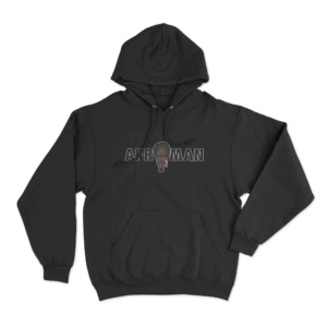 Afroman Face Silhouette Unisex Hoodie Black