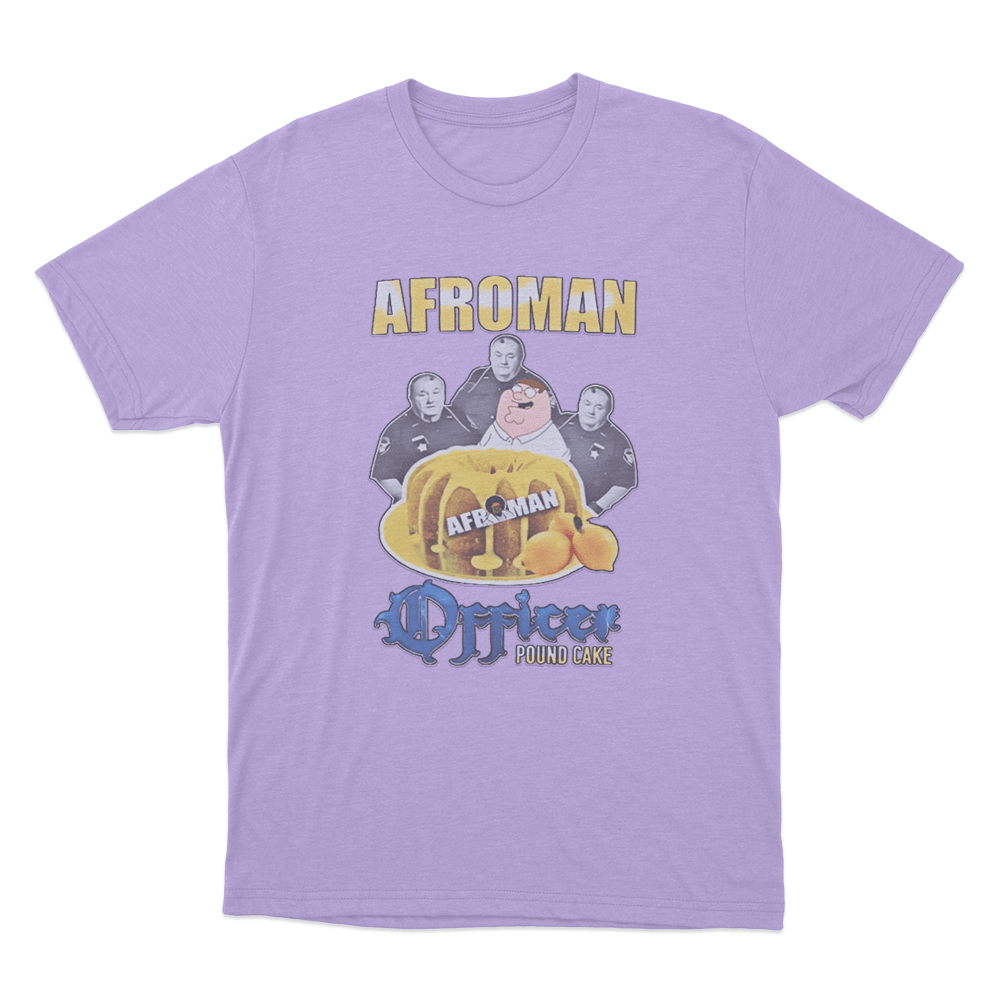 Afroman Lemon Pound Cake Unisex T Shirt Purple Afroman Lemon Pound Cake Unisex T Shirt Purple