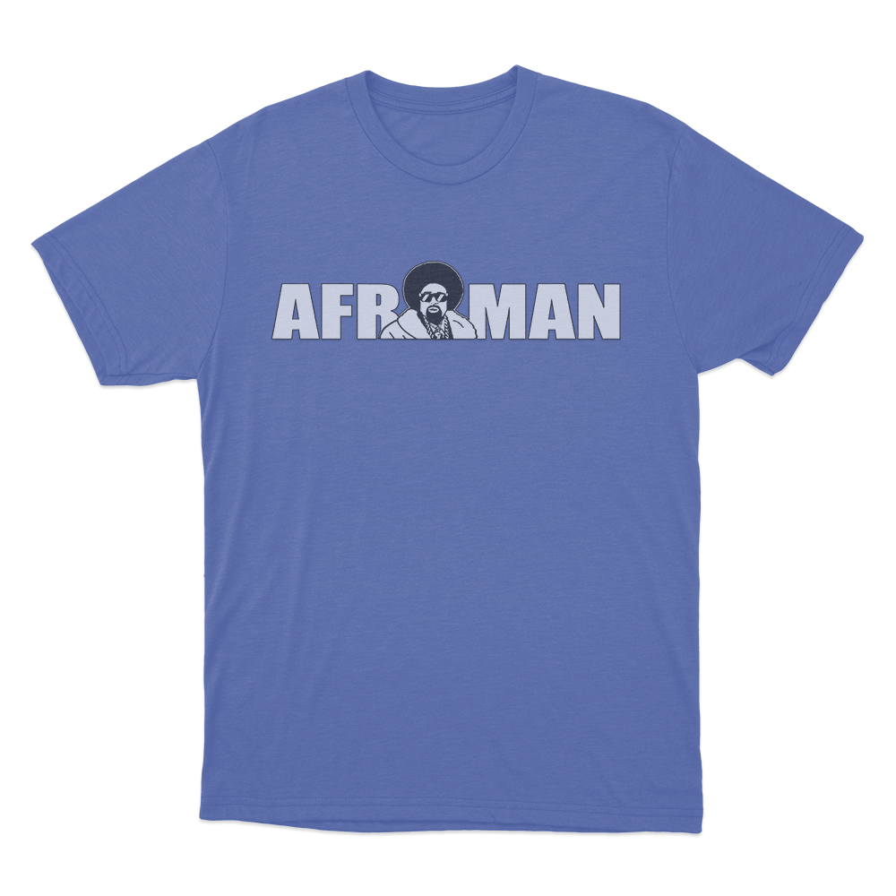 Afroman Logo T Shirt Blue Afroman Logo T Shirt Blue