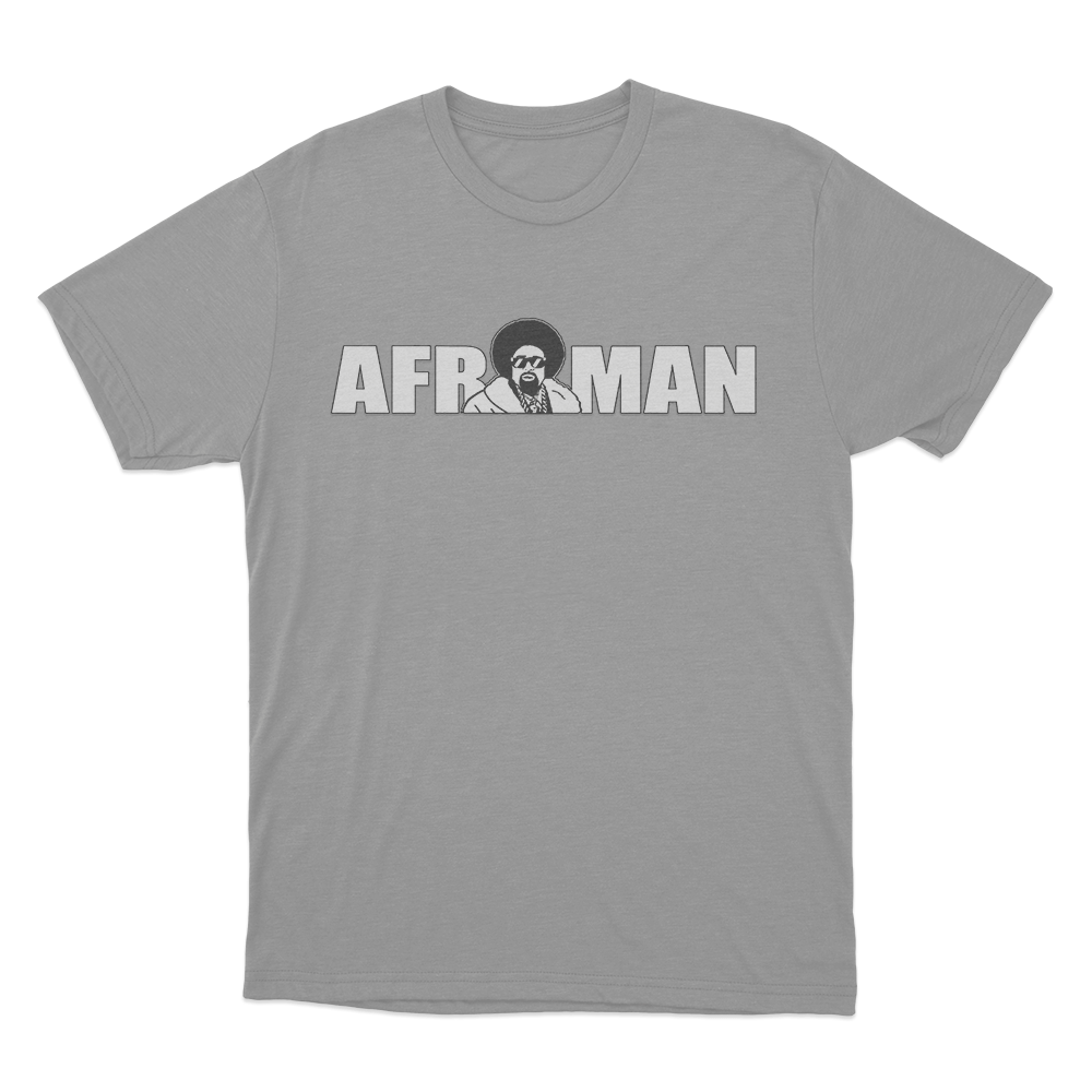 Afroman Logo T Shirt Grey Afroman Logo T Shirt Grey