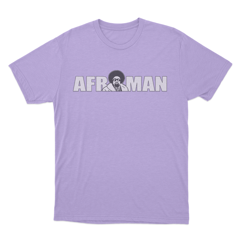 Afroman Logo T Shirt Purple Afroman Logo T Shirt Purple