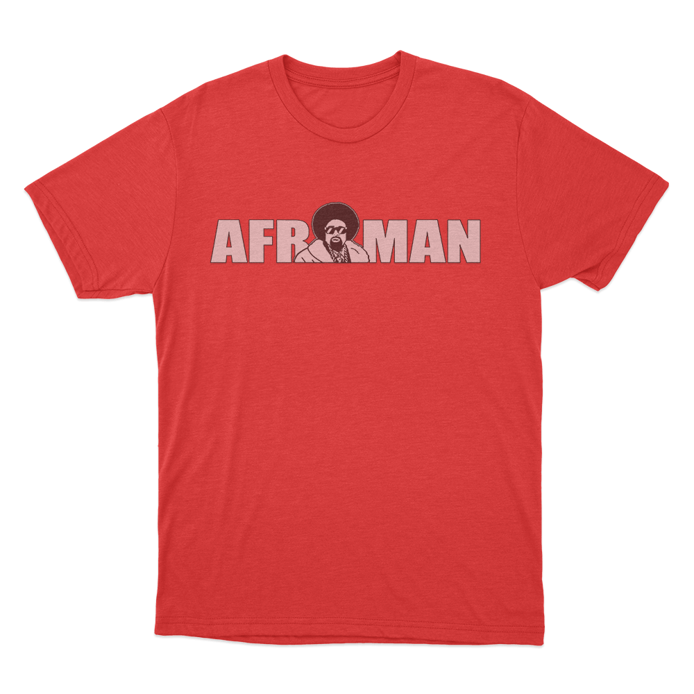 Afroman Logo T Shirt Red Afroman Logo T Shirt Red