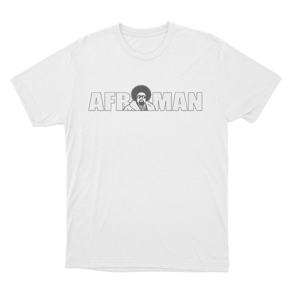 Afroman Logo T Shirt White Afroman Logo T Shirt White