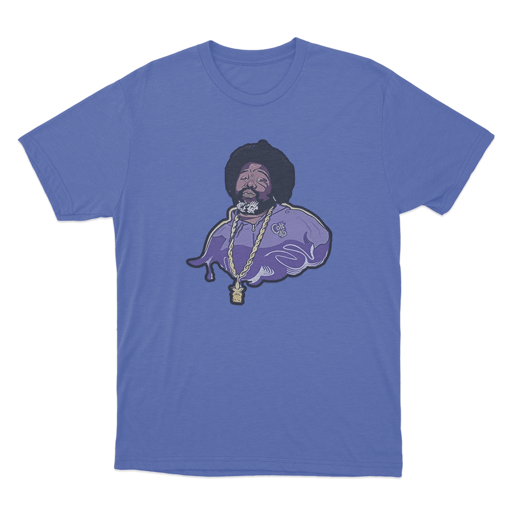 Afroman Portrait T Shirt Blue Afroman Portrait T Shirt Blue