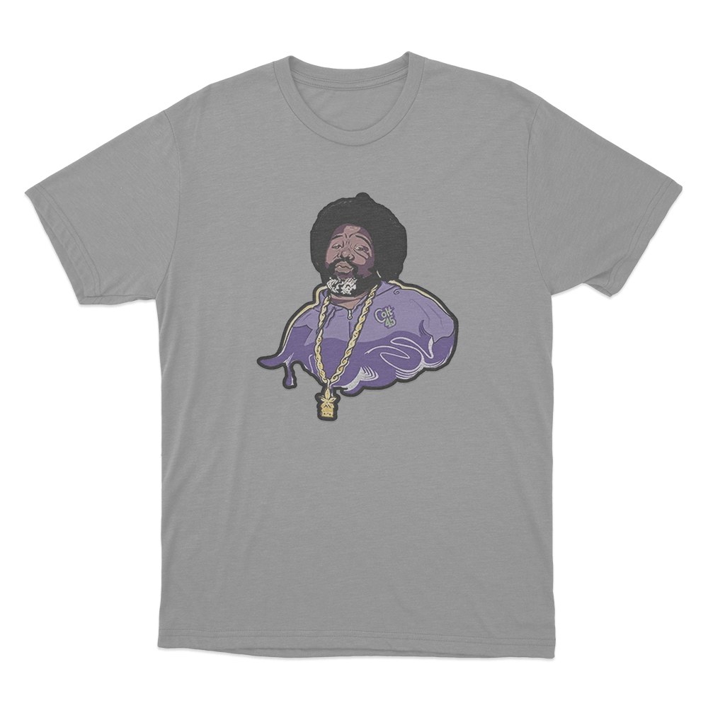 Afroman Portrait T Shirt Grey Afroman Portrait T Shirt Grey