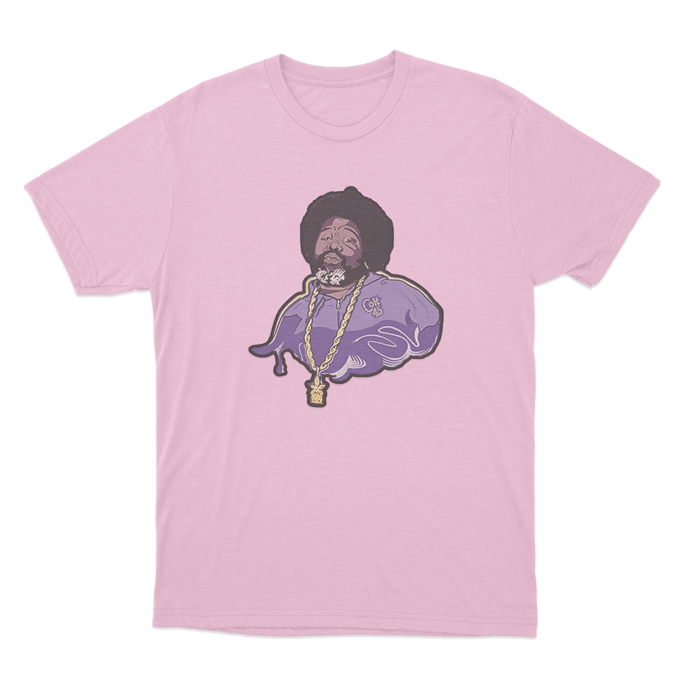 Afroman Portrait T Shirt Pink Afroman Portrait T Shirt Pink