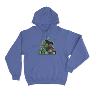 Afroman version 3 Unisex Hoodie Blue