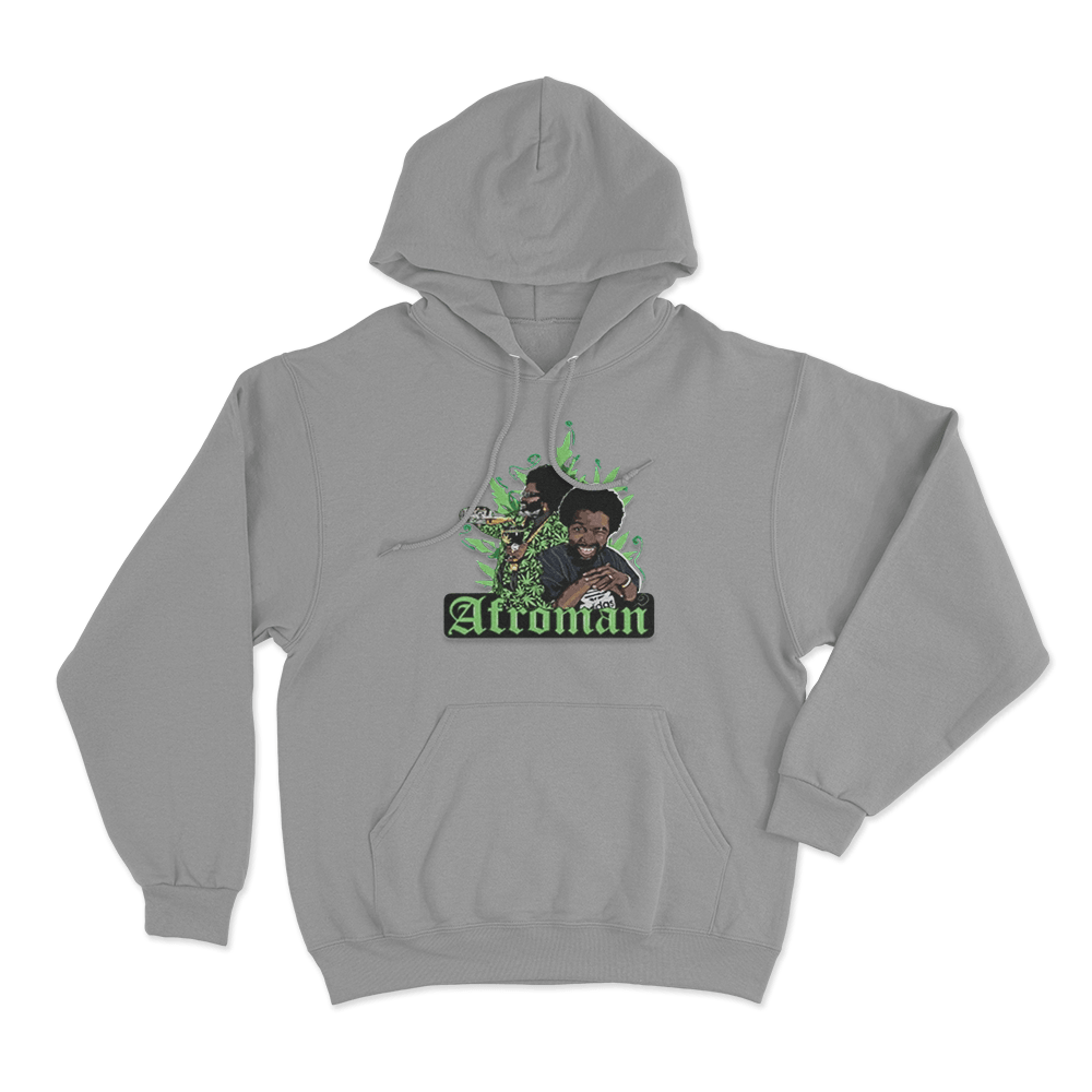 Afroman version 3 Unisex Hoodie Grey Afroman version 3 Unisex Hoodie Grey