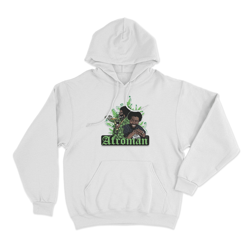Afroman version 3 Unisex Hoodie White Afroman version 3 Unisex Hoodie White