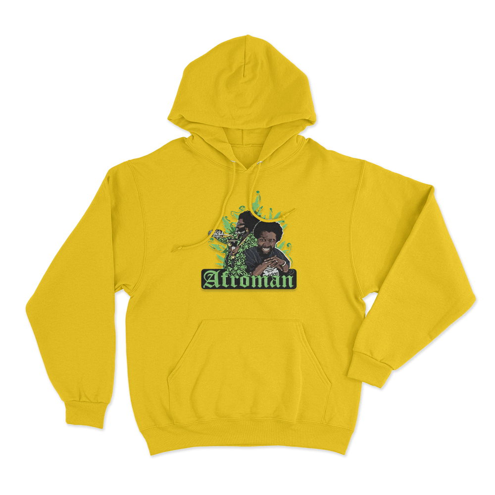 Afroman version 3 Unisex Hoodie Yellow Afroman version 3 Unisex Hoodie Yellow