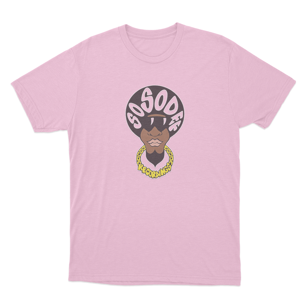 So So Def Afro Logo T Shirt Pink So So Def Afro Logo T Shirt Pink