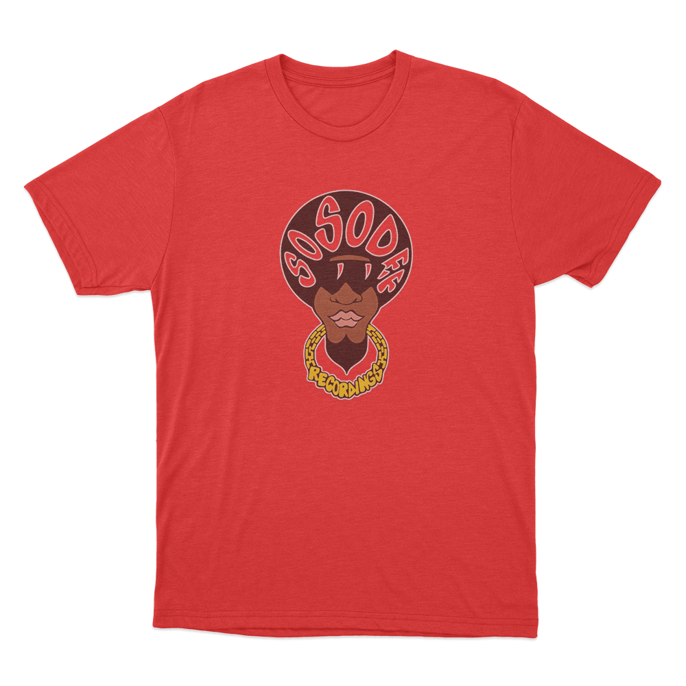 So So Def Afro Logo T Shirt Red So So Def Afro Logo T Shirt Red
