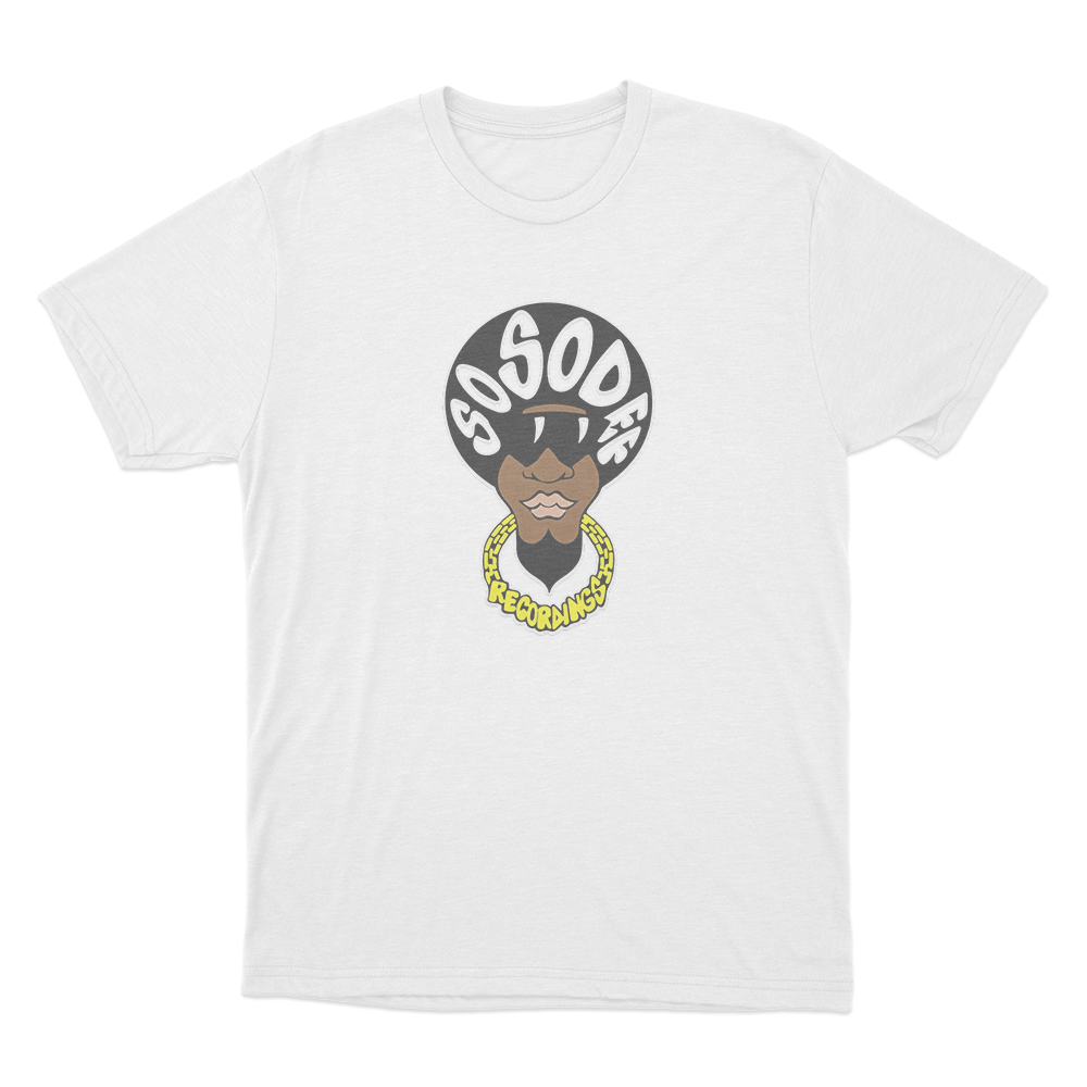 So So Def Afro Logo T Shirt White So So Def Afro Logo T Shirt White