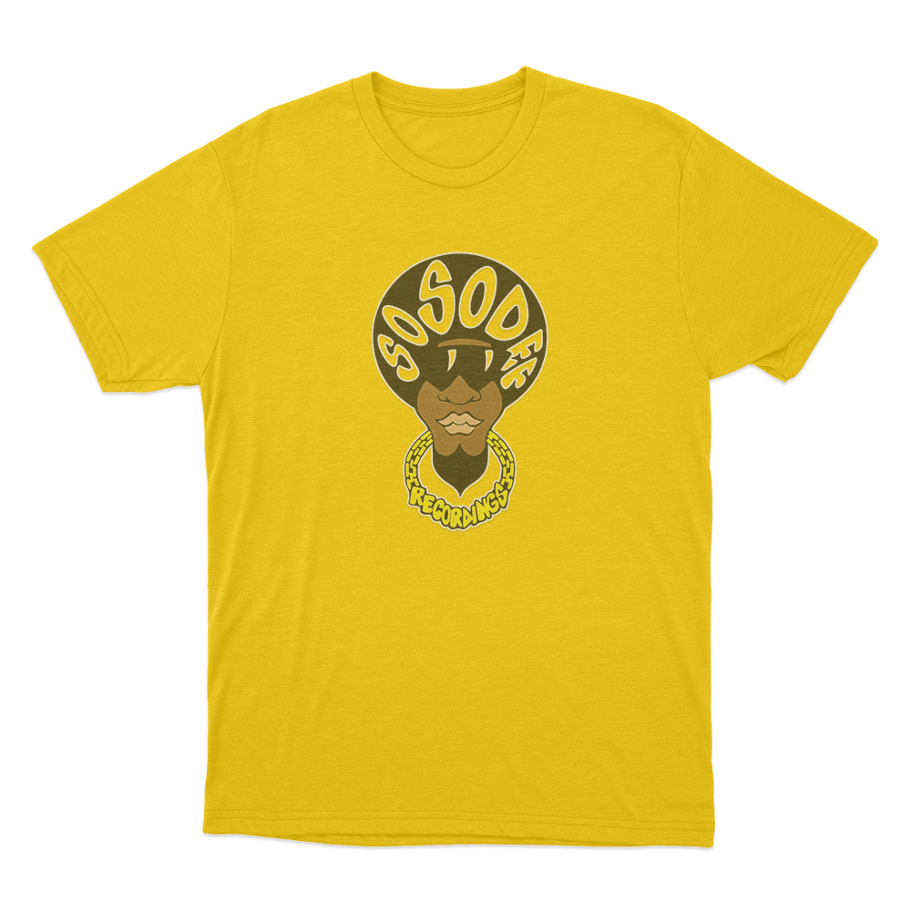 So So Def Afro Logo T Shirt Yellow So So Def Afro Logo T Shirt Yellow