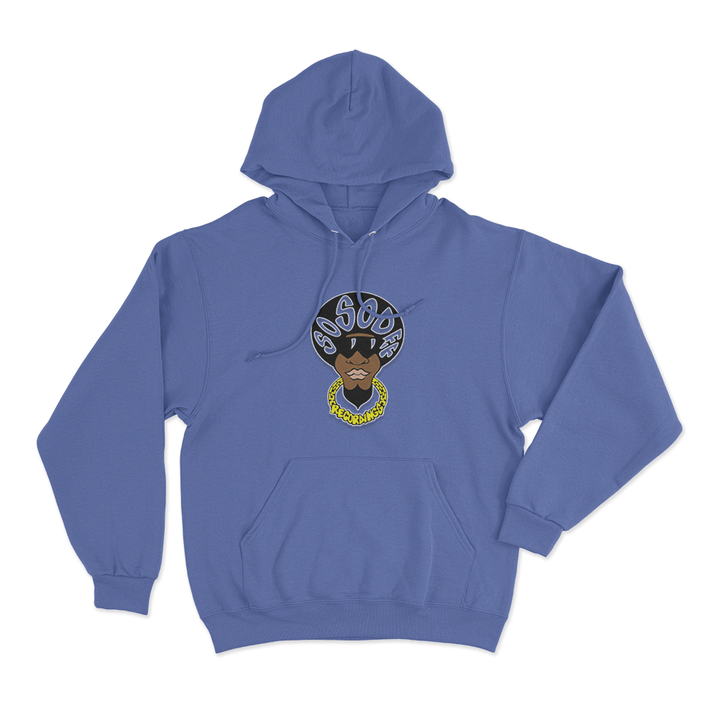 So So Def Afro Logo Unisex Hoodie Blue So So Def Afro Logo Unisex Hoodie Blue