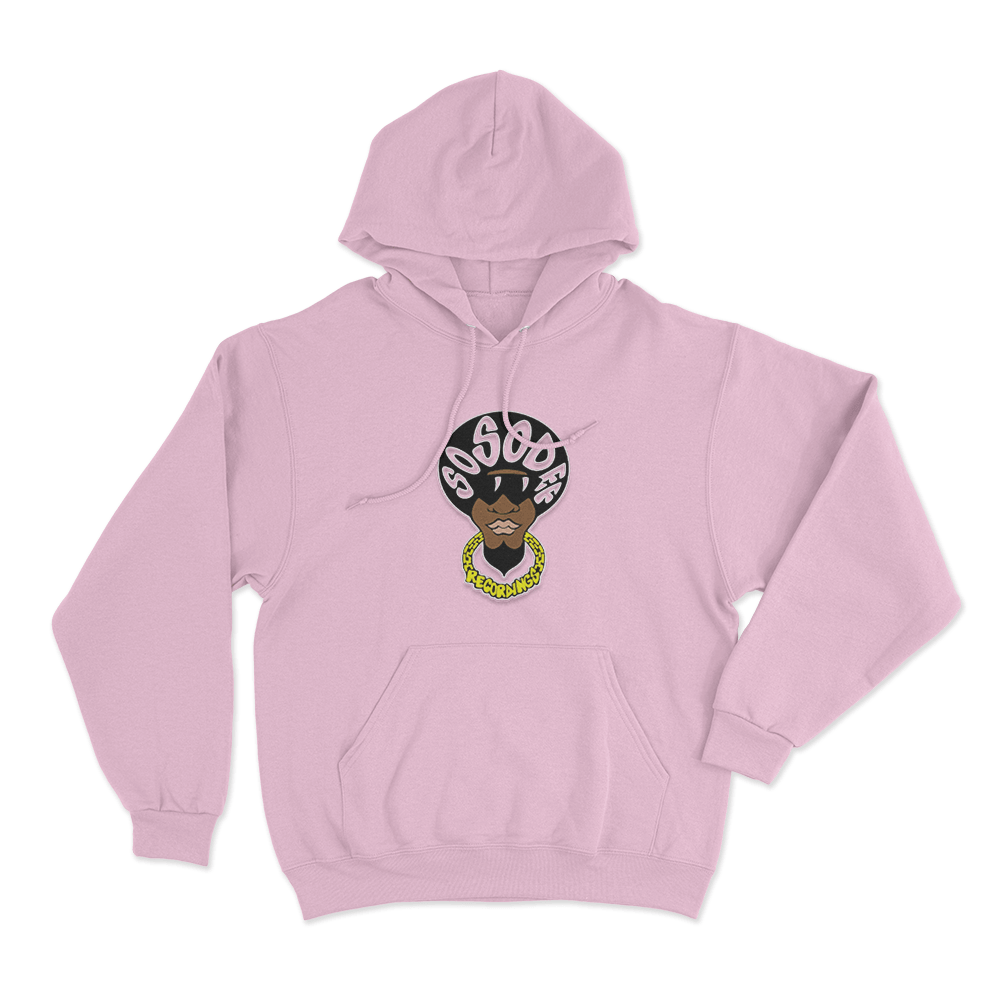 So So Def Afro Logo Unisex Hoodie Pink So So Def Afro Logo Unisex Hoodie Pink