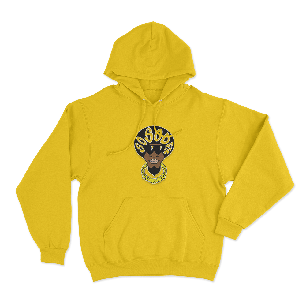 So So Def Afro Logo Unisex Hoodie Yellow So So Def Afro Logo Unisex Hoodie Yellow